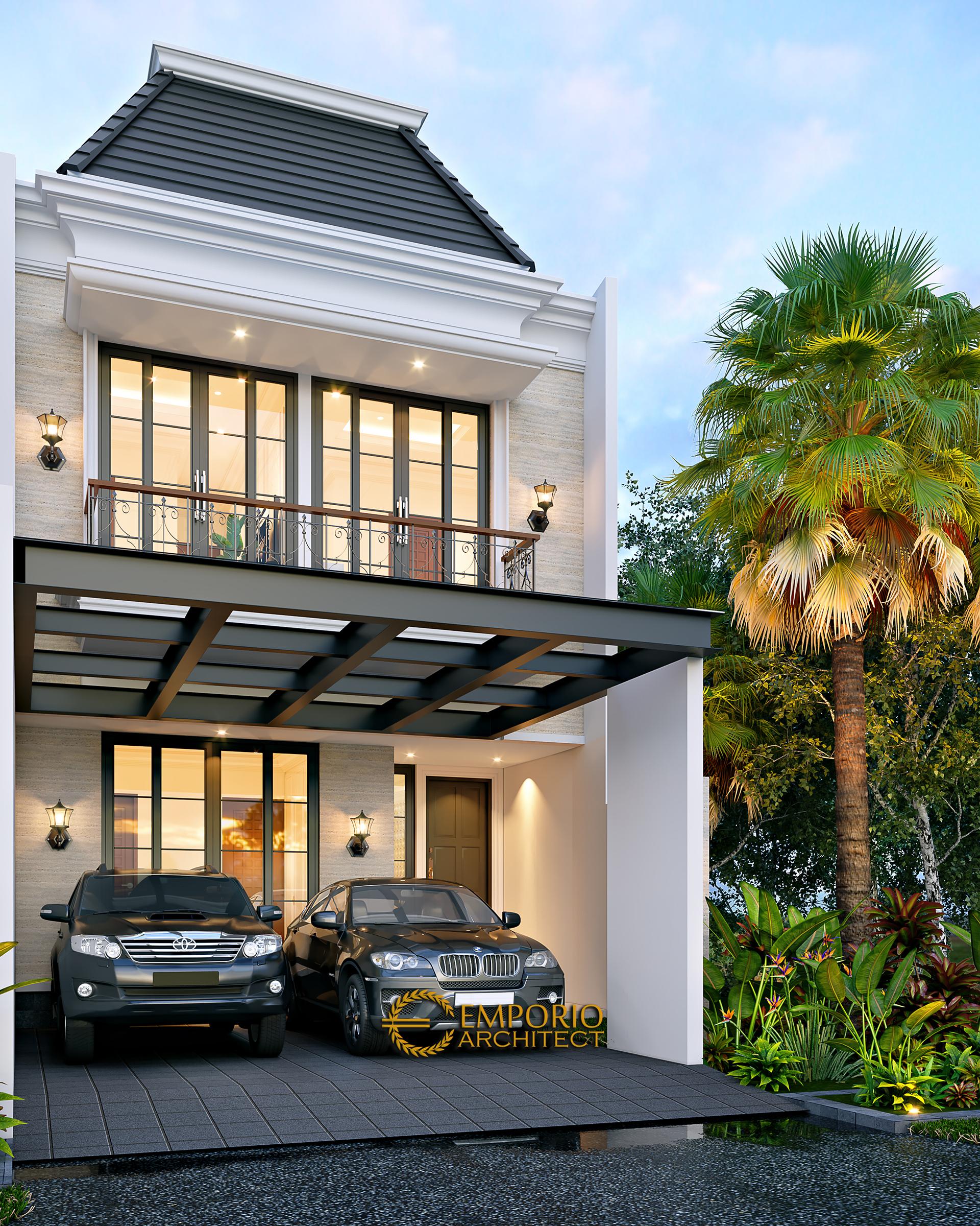 Carport dengan Rangka Besi dan Atap Transparan